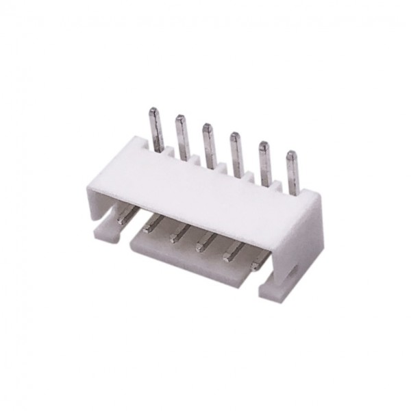 JST-XH 6p Compatible PCB Connector Male - 90°