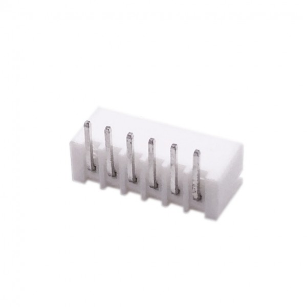JST-XH 6p Compatible PCB Connector Male - 90°