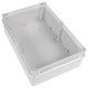 Kradex Enclosure 283x193x95mm - IP65 - Grey - Transparent - Z95JPH TM ABS