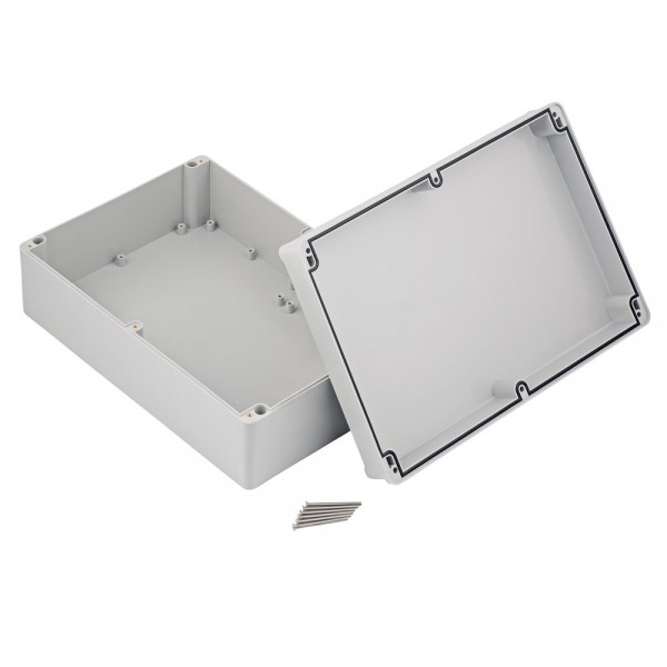 Kradex Enclosure 283x193x95mm - IP67 - Gray - Z95SJ TM ABS