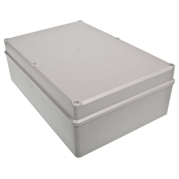 Kradex Enclosure 283x193x95mm - IP67 - Gray - Z95SJ TM ABS - Z95SJ