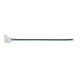 LED Strip Connector met Losse Draden - 3p 10mm - WS2811-WS2812B