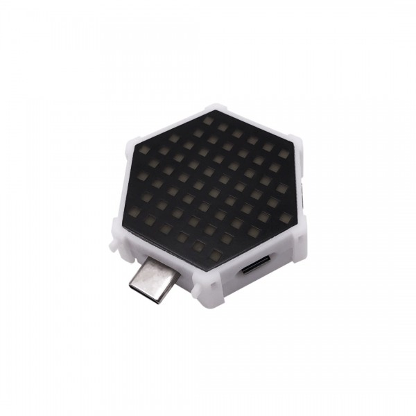 LilyGO TTGO T-Color Hexagon ESP32-C3 - 58 RGB LED Matrix