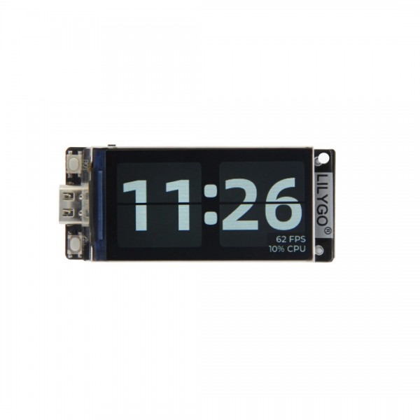 LilyGO TTGO T-Display-S3 ESP32-S3 - met 1.9 inch TFT Display - Gesoldeerde Headers