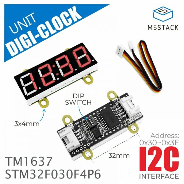 M5Stack Digi-Clock Unit
