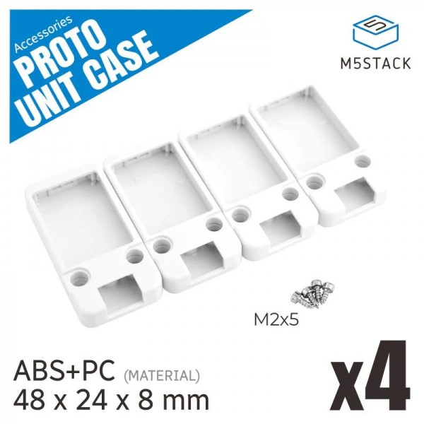 M5Stack Proto Unit Case - 4 pieces