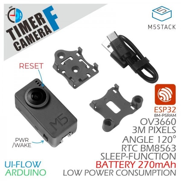 M5Stack Timer Camera F - Fisheye
