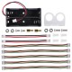 Open-Smart 4WD Auto met Omnidirectionele Wielen en Bluetooth - Zelfbouw Kit