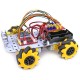 Open-Smart 4WD Auto met Omnidirectionele Wielen en Bluetooth - Zelfbouw Kit