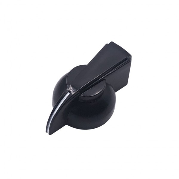 Potentiometer Knob Black - Chicken Head
