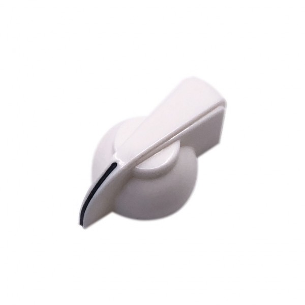Potentiometer Knob White - Chicken Head