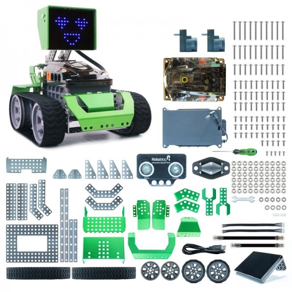 Robobloq Qoopers - 6-in-1 Programmeerbare Robot Zelfbouw Kit