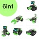 Robobloq Qoopers - 6-in-1 Programmeerbare Robot Zelfbouw Kit
