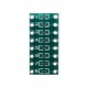 SMD 0603-0805 to 2.54mm DIP Adapter - 8p