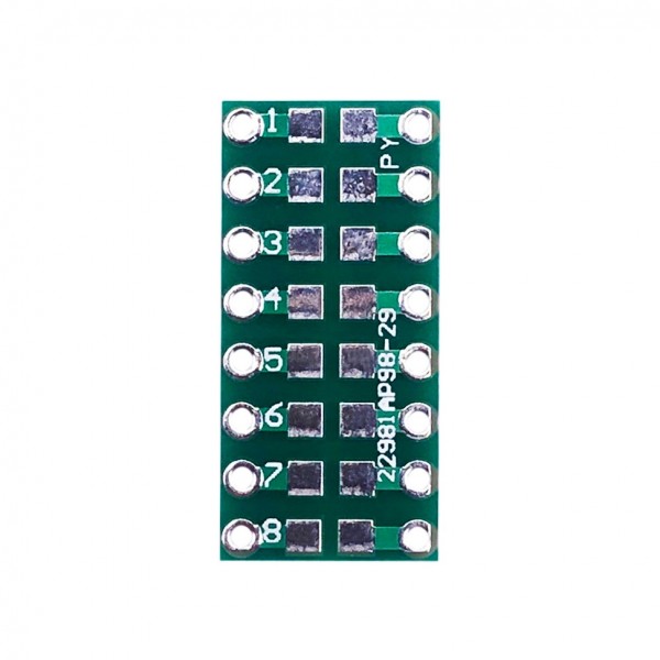 SMD 0603-0805 to 2.54mm DIP Adapter - 8p