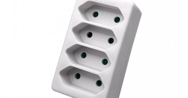 Plug Socket Divider Socket Splitter Plug 4-way - VM-EB14