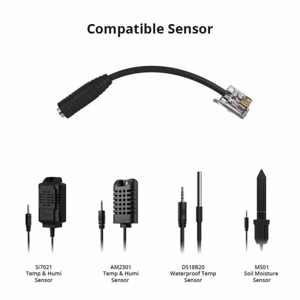 Sonoff AL010 - 2.5mm Audio Jack to RJ9 Adaptor