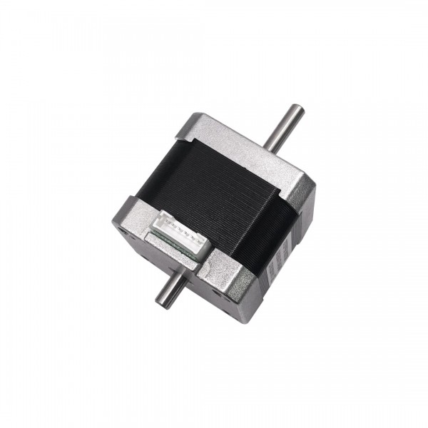 Stepper Motor - Double Sided Shaft - 0.41N.m - 1.7A - NEMA17 - JST-PH Compatible Connector