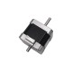 Stepper Motor - Double Sided Shaft - 0.41N.m - 1.7A - NEMA17 - JST-PH Compatible Connector