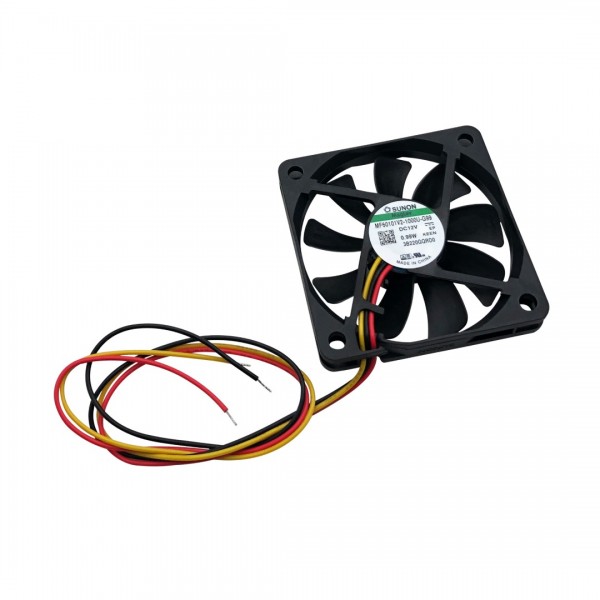 Sunon Ventilator 60x60x10mm - 12V - met Snelheidsfeedback