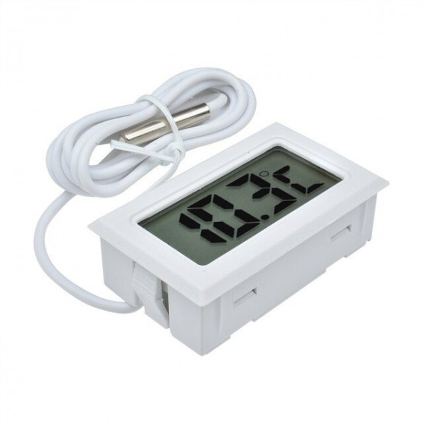 Temperatuursensor met Display - Wit