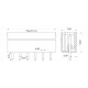 Terminal Block voor Afneembare Schroefterminal - 3p - 3.81mm
