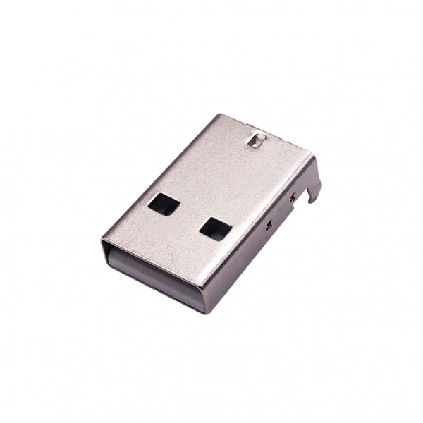 USB-A 2.0 Male Printplaatconnector - 90°