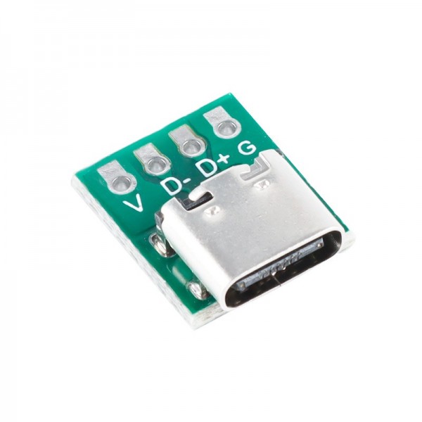 USB-C 2.0 Female to DIP Adapter
