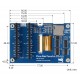 Waveshare 3.5 inch IPS-TFT-LCD Display 480*320 pixels - with Touchscreen - For Raspberry Pi Pico