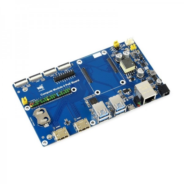 Waveshare IO Expansion Board with PoE - for Raspberry Pi CM4