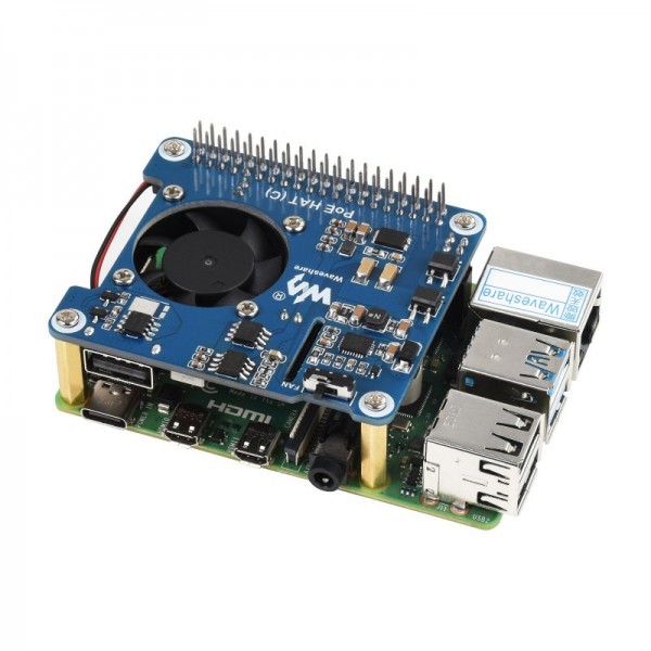 Waveshare Power over Ethernet PoE HAT (C) - voor Raspberry Pi