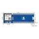 Waveshare SIM7020E NB-IoT Module - voor Raspberry Pi Pico