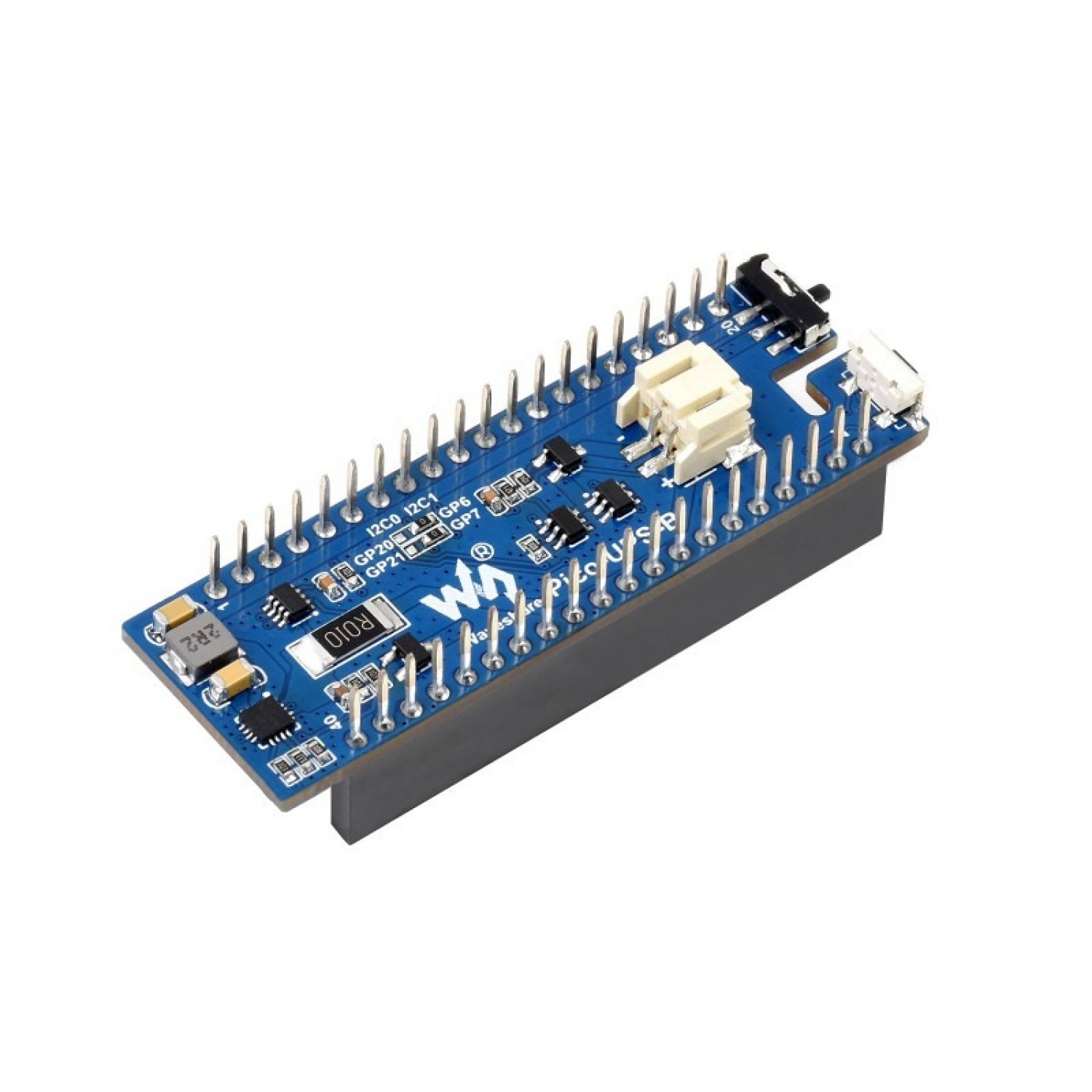 Waveshare UPS Module (B) with Li-Po Battery - for Raspberry Pi Pico ...