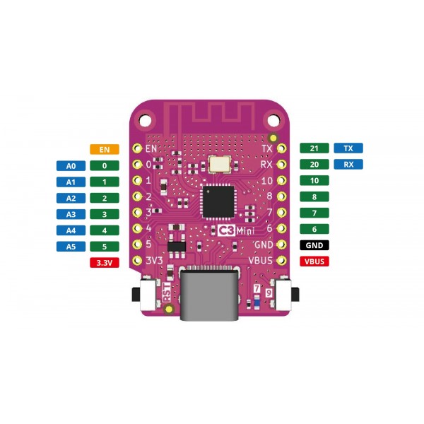 Wemos C3 Mini - ESP32-C3 - V1.0.0