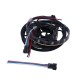 WorldSemi WS2813 Digital 5050 RGBW LED Strip - IP68 - Black - 30 LEDs 1m
