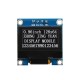 0.96 inch OLED Display 128*64 pixels White - I2C