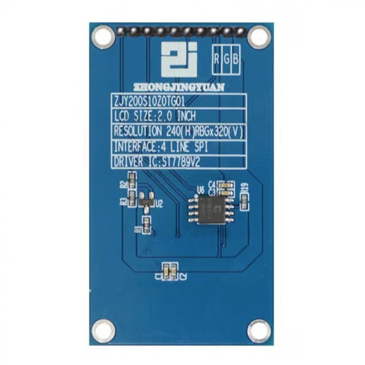 2 inch IPS-TFT Display 240*320 pixels - SPI - ST7789V2 - 3.3V ...