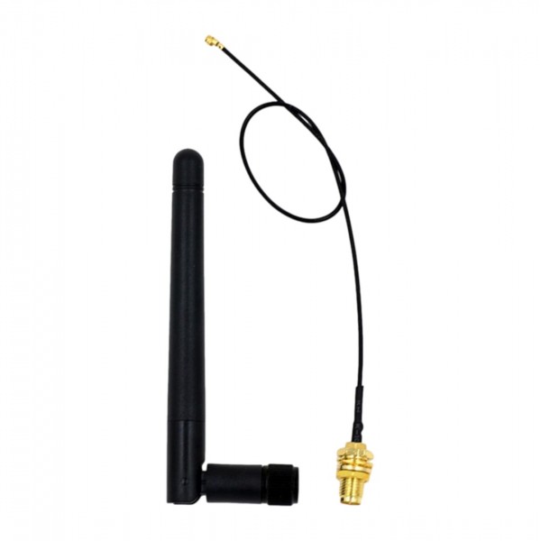 2.4GHz Wi-Fi Antenna with RP-SMA to uFL connector