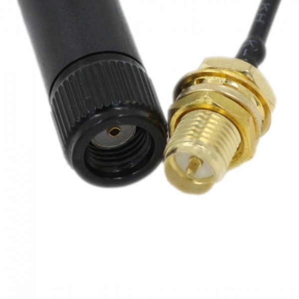 2.4GHz Wi-Fi Antenna with RP-SMA to uFL connector