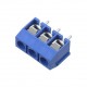 3 Pin Screw Terminal Block Connector 5mm Distance- Blue