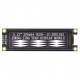 3.12 inch OLED Display 256*64 pixels - Wit - I2C