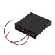 4x 18650 Battery Holder with Loose Wires - Button Top