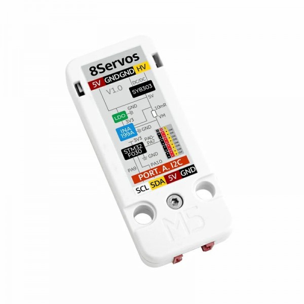 M5Stack 8Servos Unit - Servo Driver
