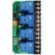 5V Relay Module - 4 Channels - High-active or Low-active - 30A
