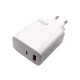 Dual USB-C USB-A PD Lader - 5-21V 3A 65W - Wit