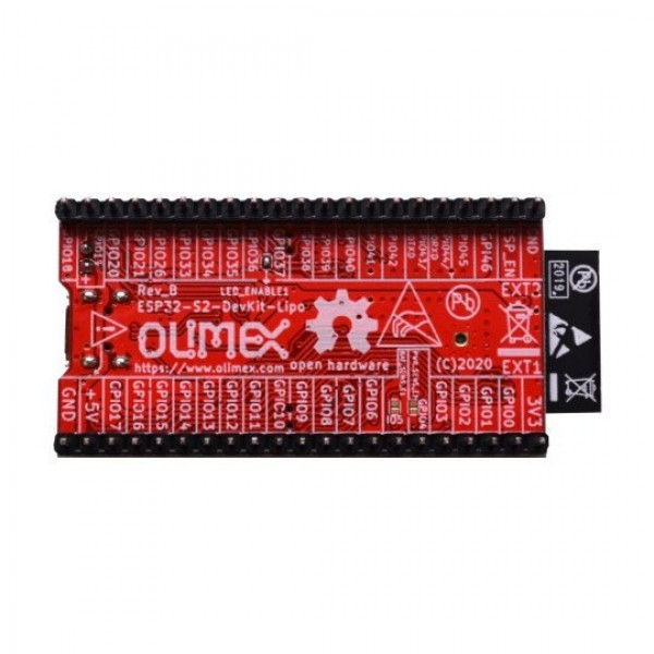 Olimex ESP32-S2-WROVER-DevKit-Lipo