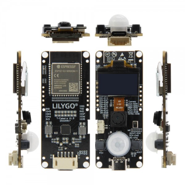 LilyGO T-Camera S3 OV5640 - ESP32-S3 LilyGO T-Camera S3 OV5640 - ESP32-S3