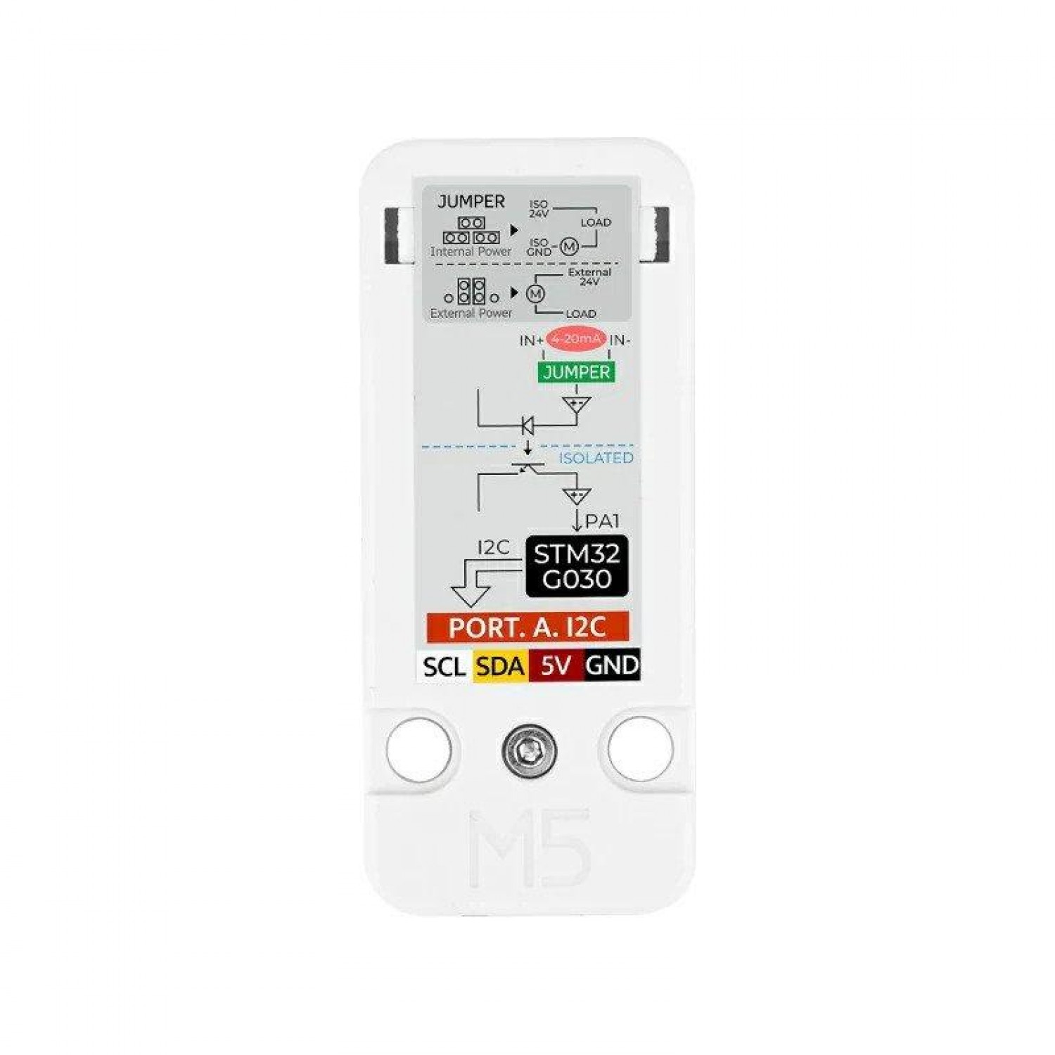 M5Stack AIN4-20mA Unit - M5STACK-U162