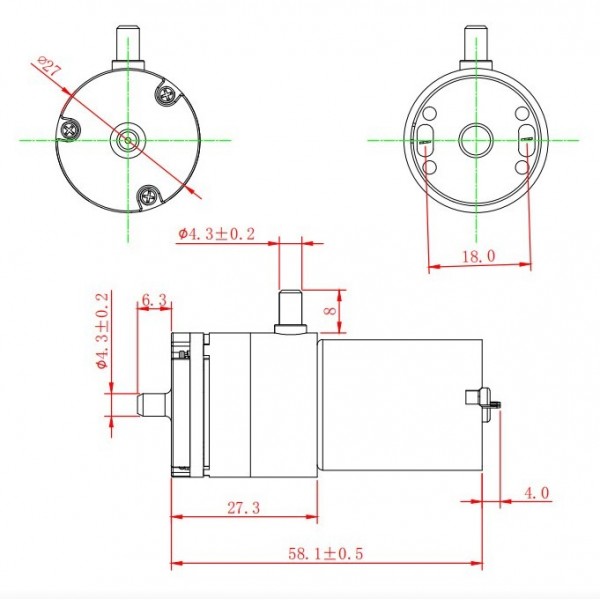 Air Pump PYP370-12Z - 12V