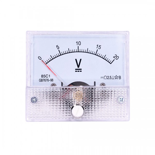 Analoge Spanningsmeter - 0-20VDC